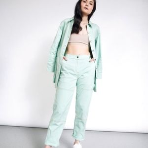 WILDFANG Essential Work Pant in Mint